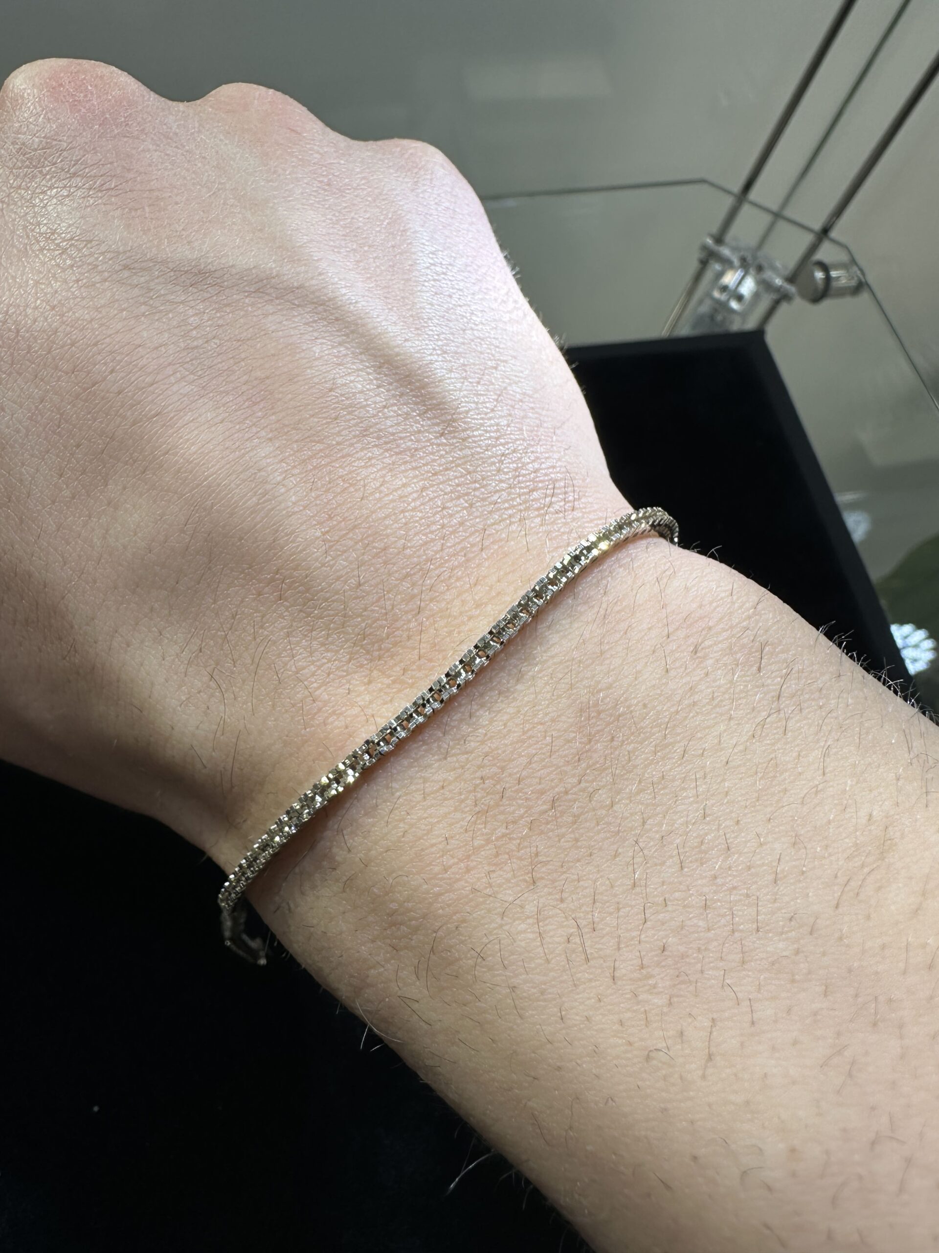 Bracciale Tennis tornito ct. 0,01